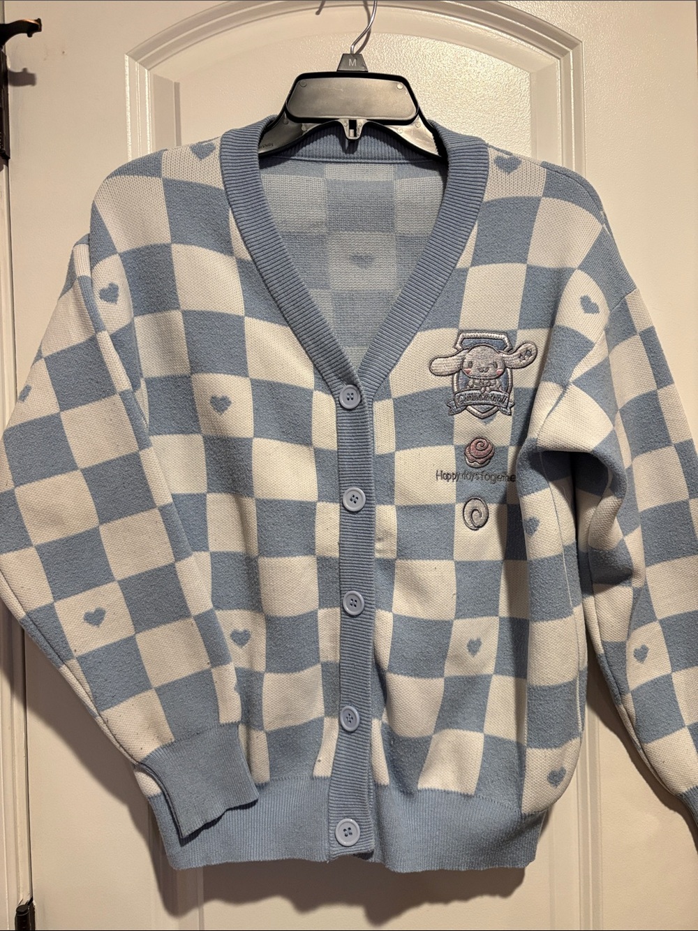 Cinnamoroll Checkered Sweater